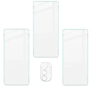 Hurtownia GSM - Sklá temperovaná Bizon Glass Clear - 3 ks + objektiv Motorola Moto E32 / E32s - BIZ501 - {ean13} - Hurt