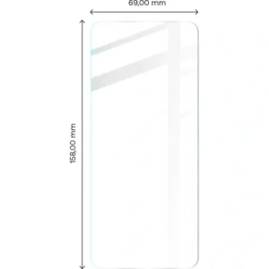 Wholesale Bizon Glass Clear tempered glass - 3 pcs. + lens glass Motorola Moto E32 / E32s - BIZ501 - {ean13} - Hurt