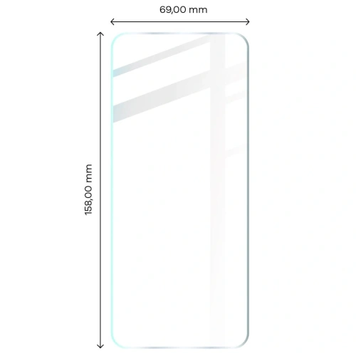 Szkło hartowane Bizon Glass Clear do Motorola Moto E32 / E32S