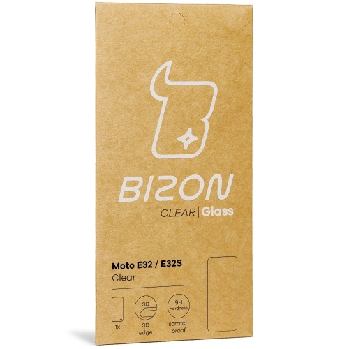 Szkło hartowane Bizon Glass Clear do Motorola Moto E32 / E32S