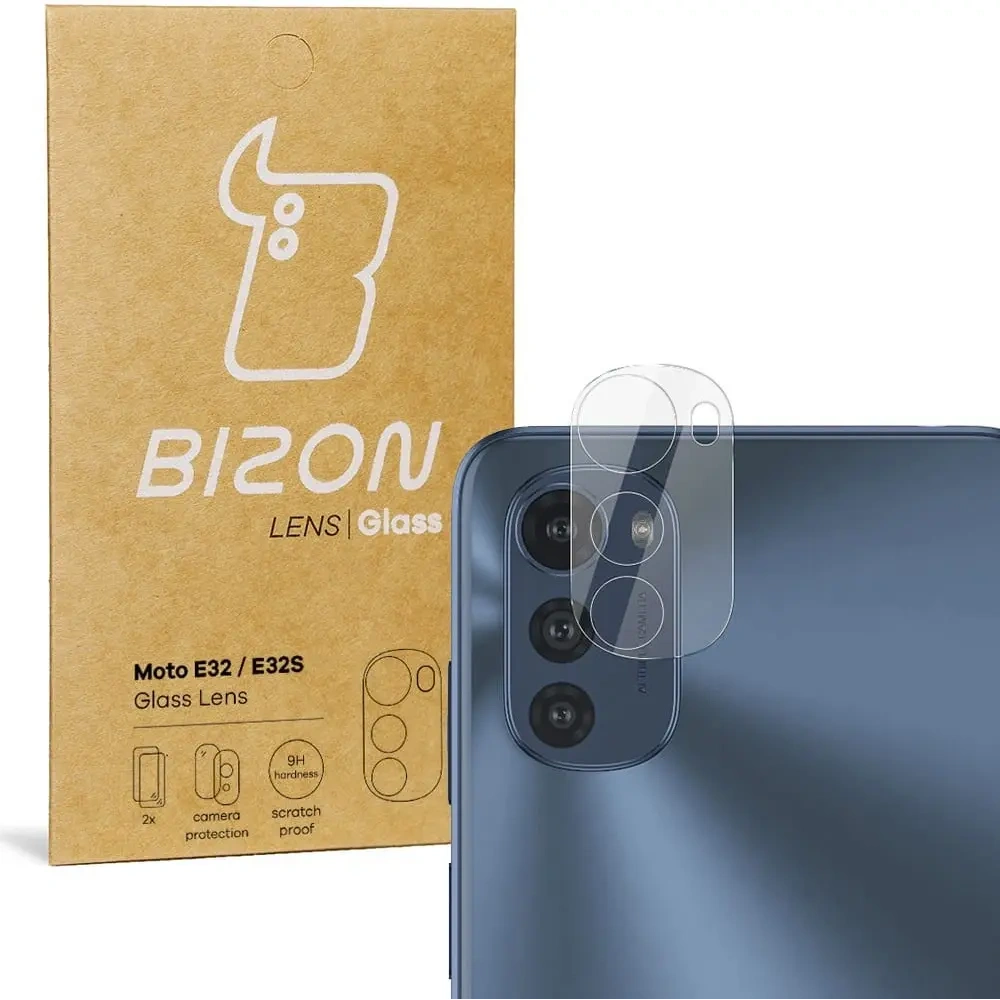 Hurtownia GSM - Bizon Sticlă Obiectiv Motorola Moto E32 / E32s [2 PACHET] - BIZ504 - {ean13} - Hurt