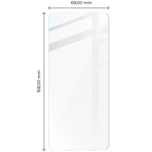 Szkło hartowane Bizon Glass Clear do Motorola Moto E40 / E30