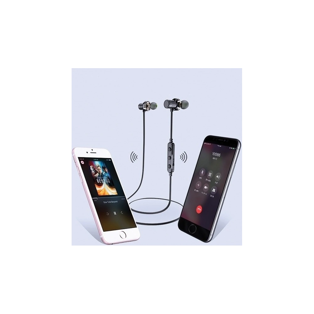 Hurtownia GSM - AWEI căști sport Bluetooth X670BL negru/black Dual Dynamic Drivers - AWEI040BLK - {ean13} - Hurt
