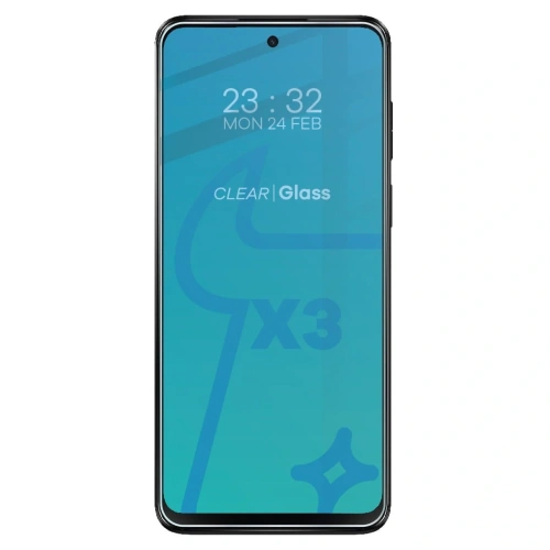 3x Szkło na ekran + szkło na aparat BIZON Clear 2 do Moto G13/G23 4G