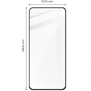 Hurtownia GSM - Szkło hartowane Bizon Glass Edge 2 do Moto G13 / G23 / G53 5G czarne - BIZ513 - {ean13} - Hurt