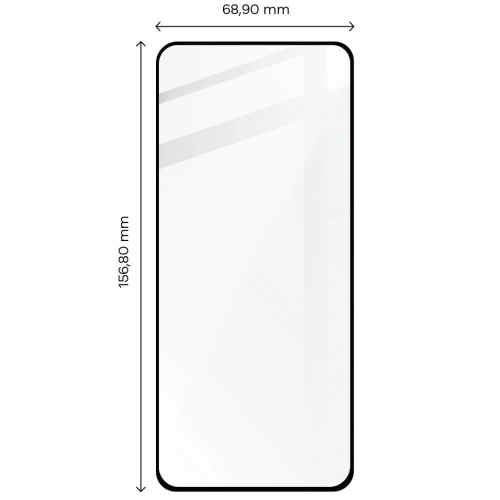 2x Szkło na ekran + szkło na aparat BIZON Edge 2 do Moto G13/G23 4G