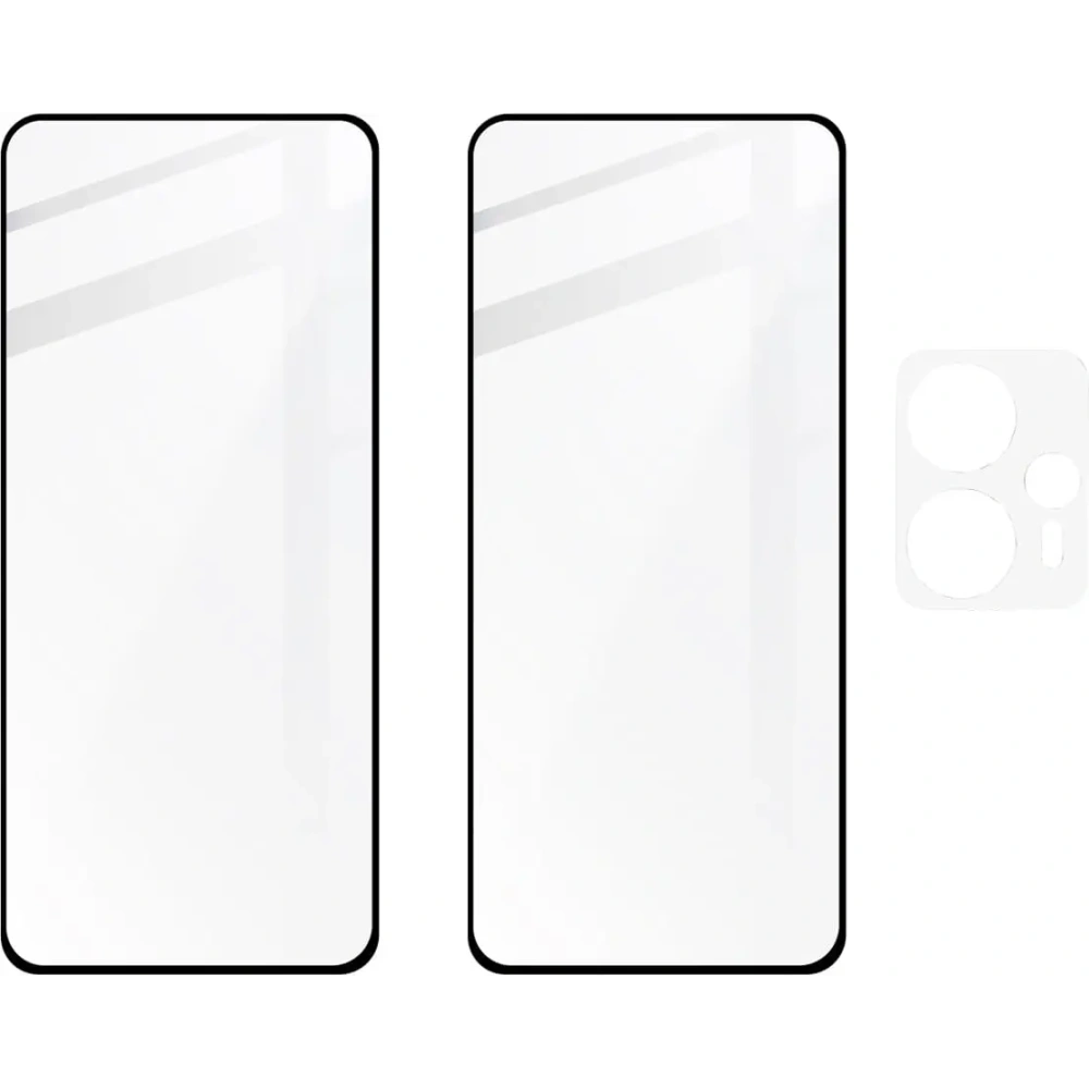 Hurtownia GSM - 2x Szkło na ekran + szkło na aparat BIZON Edge 2 do Moto G13/G23 4G - BIZ514 - {ean13} - Hurt