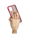 Hurtownia GSM - Etui s úchopem na prst Bizon Case Hybrid Ring pro Motorola Moto G13 / G23 / G53 5G kouřové s červeným rámečkem - BIZ515 - {ean13} - Hurt