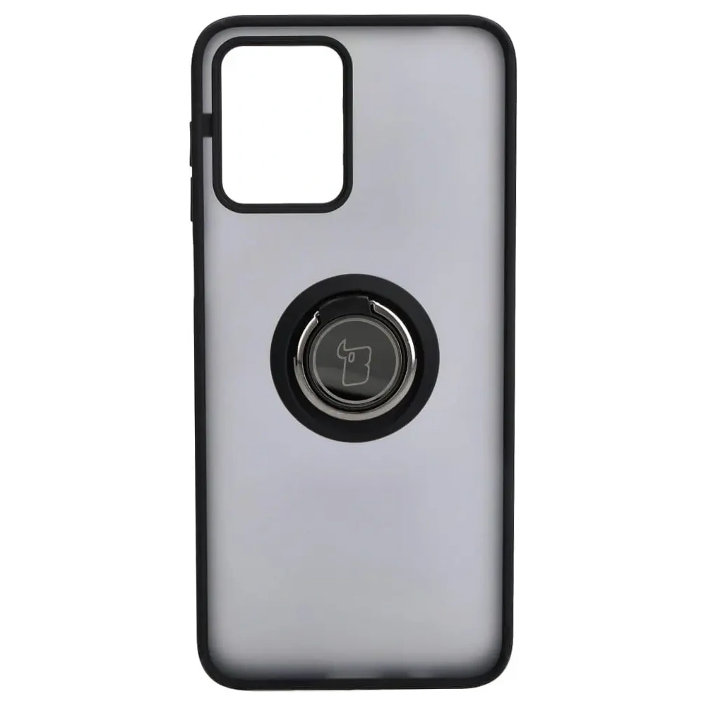 Wholesale Bizon Case Hybrid Ring Motorola Moto G13 / G23 / G53 5G smoky with a black frame - BIZ516 - {ean13} - Hurt