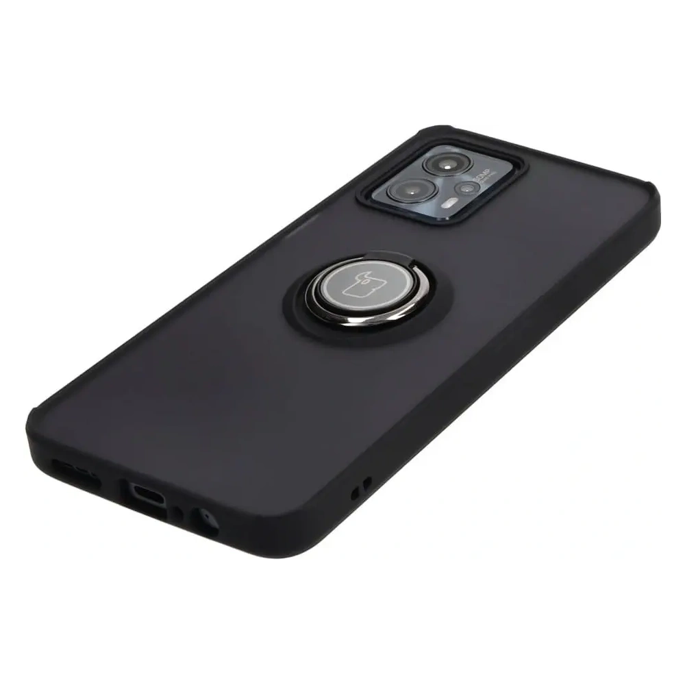 Wholesale Bizon Case Hybrid Ring Motorola Moto G13 / G23 / G53 5G smoky with a black frame - BIZ516 - {ean13} - Hurt