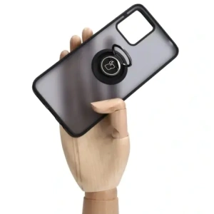 Wholesale Bizon Case Hybrid Ring Motorola Moto G13 / G23 / G53 5G smoky with a black frame - BIZ516 - {ean13} - Hurt