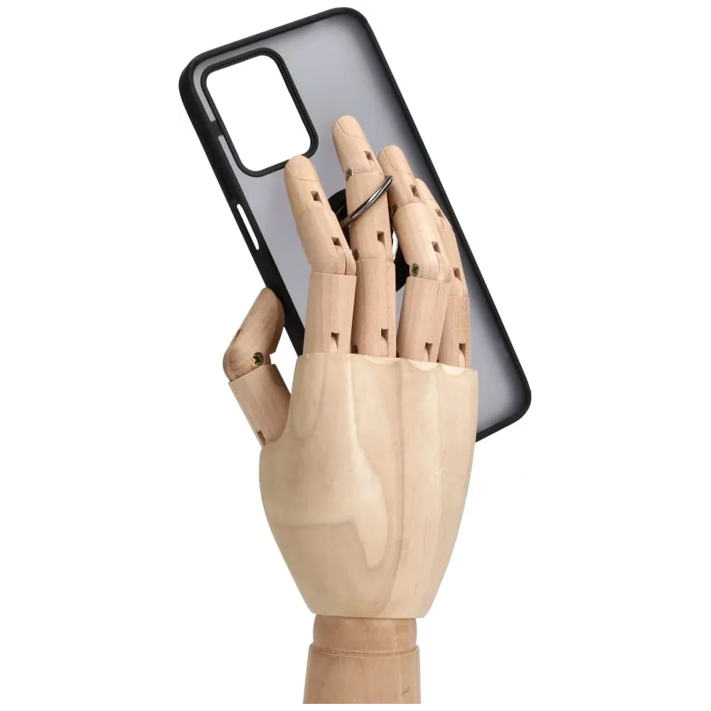 Wholesale Bizon Case Hybrid Ring Motorola Moto G13 / G23 / G53 5G smoky with a black frame - BIZ516 - {ean13} - Hurt