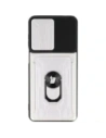 Hurtownia GSM - Bizon Case Camshield Kartensteckplatz Ring Moto G22 weiß - BIZ518 - {ean13} - Hurt