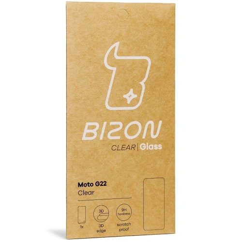 Szkło hartowane Bizon Glass Clear do Motorola Moto G22