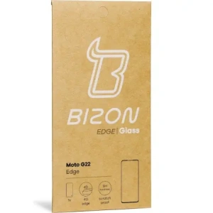 Hurtownia GSM - Szkło hartowane Bizon Glass Edge do Moto G22 czarne - BIZ520 - {ean13} - Hurt