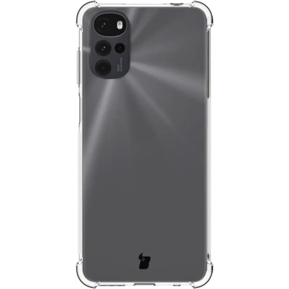 Hurtownia GSM - Bizon Case Clear Pack carcasă + 2x sticlă de ecran + sticlă pentru obiectiv Moto G22 clar - BIZ521 - {ean13} - Hurt