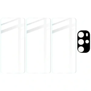 Hurtownia GSM - Bizon-Glas Klarglas gehärtetes Glas - 3 Stk. + Linsenglas Motorola Moto G22 - BIZ522 - {ean13} - Hurt