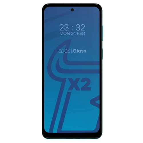 Szkło hartowane Bizon Glass Edge - [2 PACK] + ochrona na obiektyw Motorola Moto G22