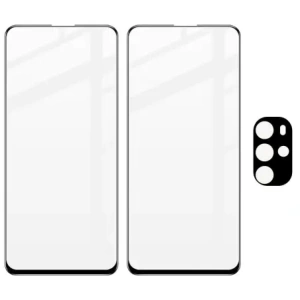 Hurtownia GSM - Bizon Glass Edge gehärtetes Glas - [2 PACK] + Linsenschutz Motorola Moto G22 schwarz - BIZ523 - {ean13} - Hurt