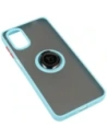 Wholesale Bizon Case Hybrid Ring Motorola Moto G22 / E32 / E32s smoky with a light blue frame - BIZ525 - {ean13} - Hurt