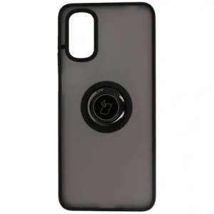 Hurtownia GSM - Etui s úchytem na prst Bizon Case Hybrid Ring pro Motorola Moto G22 / E32 / E32s kouřové s černým rámečkem - BIZ526 - {ean13} - Hurt