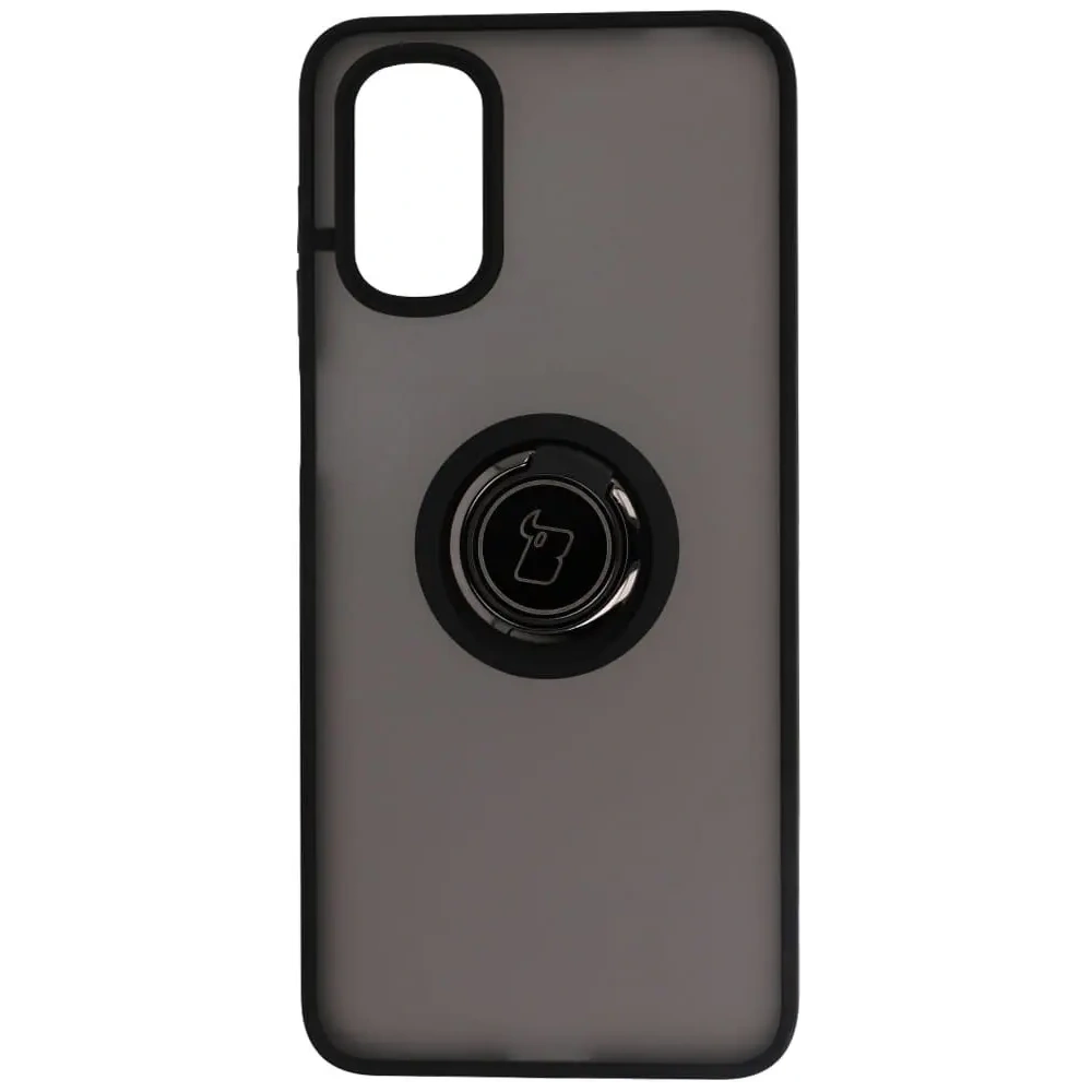 Hurtownia GSM - Bizon Case Hybrid Ring Motorola Moto G22 / E32 / E32s füstös fekete kerettel - BIZ526 - {ean13} - Hurt