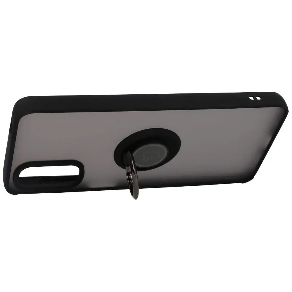 Hurtownia GSM - Bizon Case Hybrid Ring Motorola Moto G22 / E32 / E32s füstös fekete kerettel - BIZ526 - {ean13} - Hurt