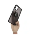 Hurtownia GSM - Bizon Case Hybrid Ring Motorola Moto G22 / E32 / E32s füstös fekete kerettel - BIZ526 - {ean13} - Hurt