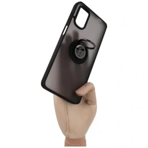 Wholesale Bizon Case Hybrid Ring Motorola Moto G22 / E32 / E32s smoky with a black frame - BIZ526 - {ean13} - Hurt