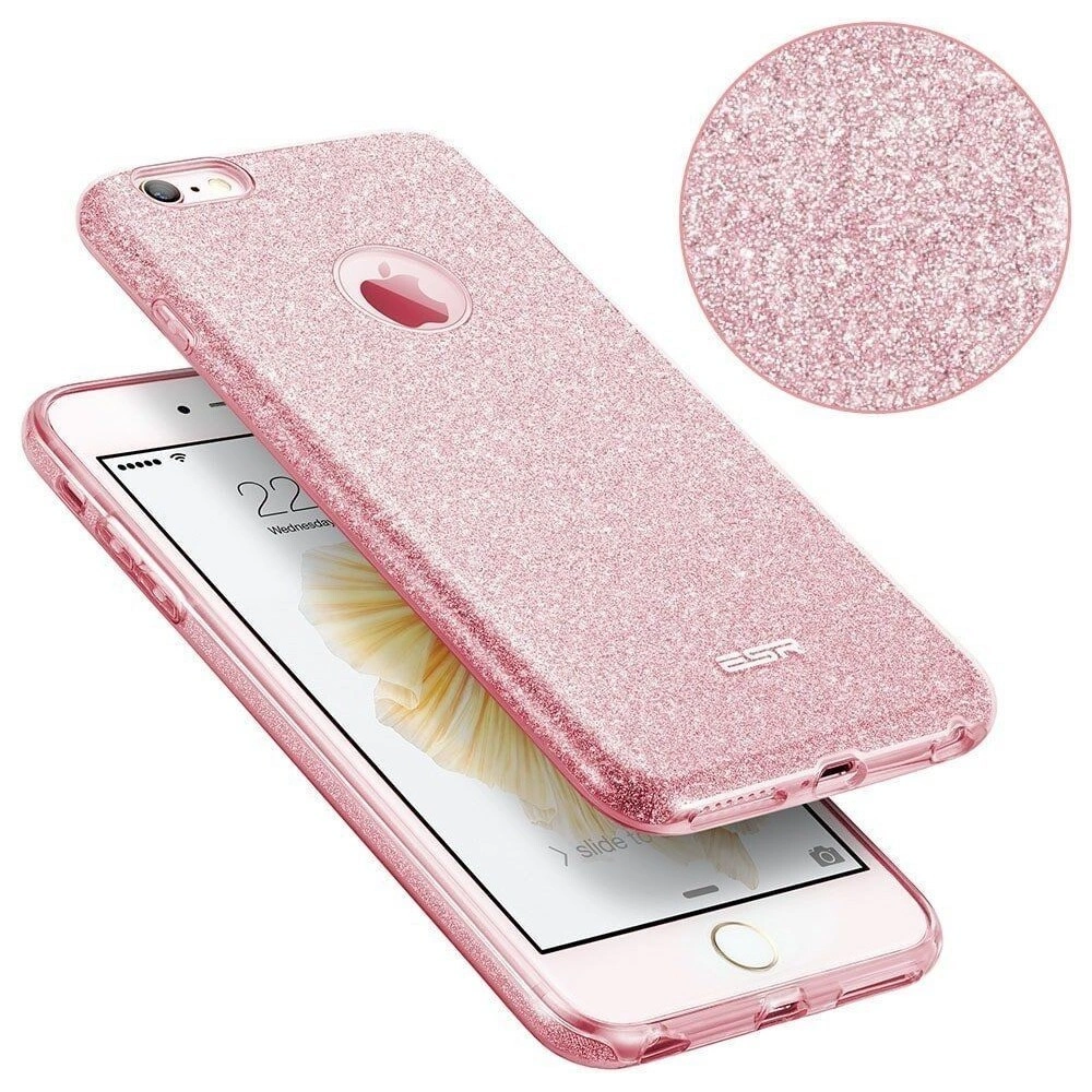 Hurtownia GSM - Etui ESR Glitter Shine Apple iPhone 6/6s 4.7 Rose Gold - ESR001RS - {ean13} - Hurt