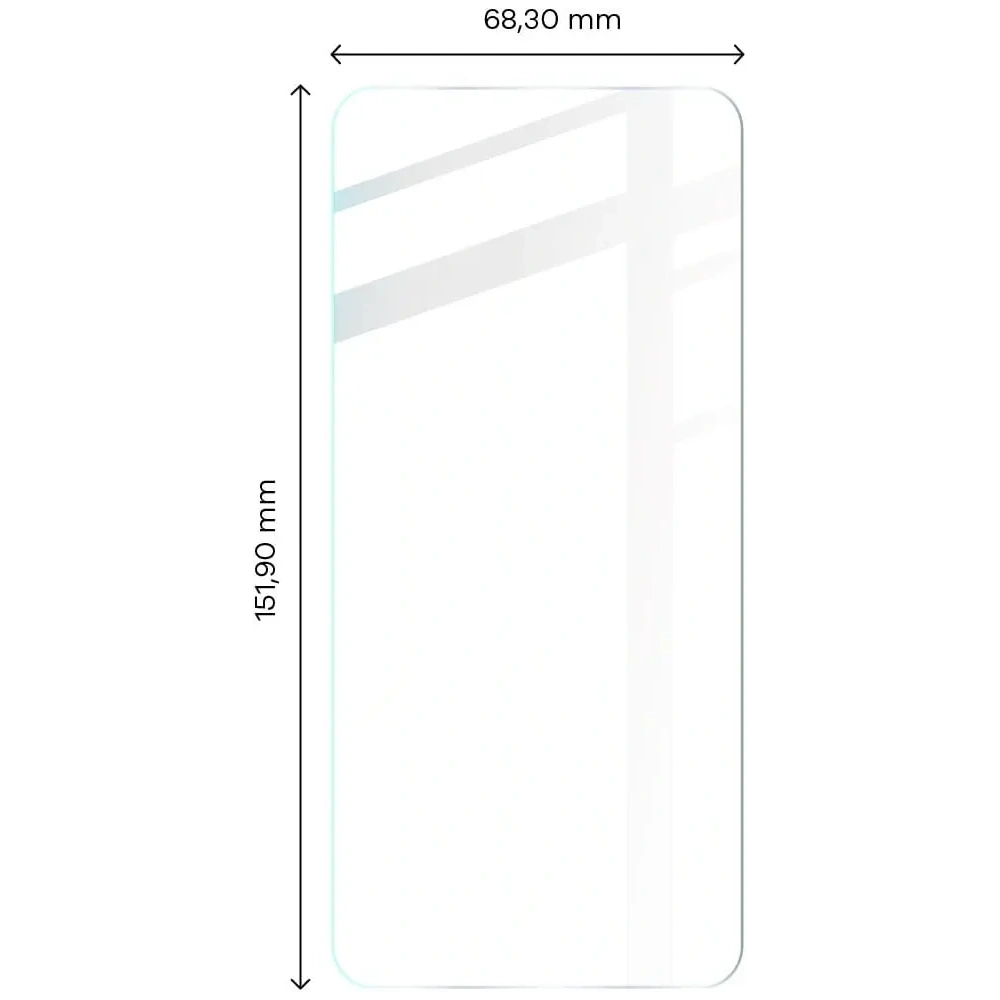 Hurtownia GSM - Bizon Glas Klares gehärtetes Glas - 3 Stk. + Linsenglas Moto G31 / G41 - BIZ529 - {ean13} - Hurt