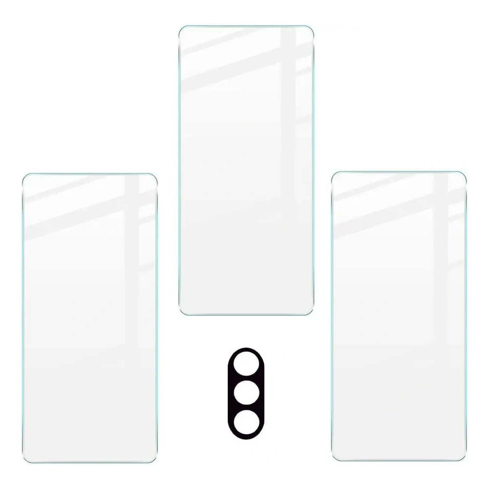 Hurtownia GSM - Bizon Glas Klares gehärtetes Glas - 3 Stk. + Linsenglas Moto G31 / G41 - BIZ529 - {ean13} - Hurt