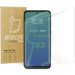 Hurtownia GSM - Bizon Glass Hydrogel Moto G31 / G41 [2 PACK] - BIZ530 - {ean13} - Hurt