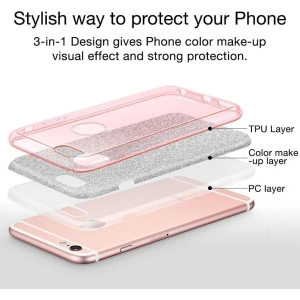 Hurtownia GSM - Etui ESR Glitter Shine Apple iPhone 6/6s 4.7 Rose Gold - ESR001RS - {ean13} - Hurt