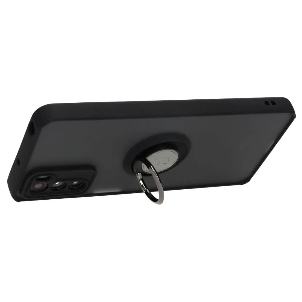 Hurtownia GSM - Bizon Case Hybrid Ring Motorola Moto G42 rauchig mit einem schwarzen Rahmen - BIZ531 - {ean13} - Hurt
