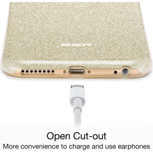 ESR Glitter Shine Apple iPhone 6/6s 4.7 Champagne Gold