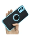 Wholesale Bizon Case Hybrid Ring Motorola Moto G42  smoky with a light blue frame - BIZ532 - {ean13} - Hurt