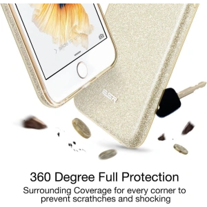 Hurtownia GSM - Etui ESR Glitter Shine Apple iPhone 6/6s 4.7 Champagne Gold - ESR002GLD - {ean13} - Hurt