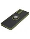 Hurtownia GSM - Bizon Case Hybrid Ring Motorola Moto G42 rauchig mit einem grünen Rahmen - BIZ533 - {ean13} - Hurt