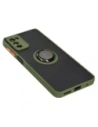 Hurtownia GSM - Etui z uchwytem na palec Bizon Case Hybrid Ring do Motorola Moto G42  przydymione z zieloną ramką - BIZ533 - {ean13} - Hurt