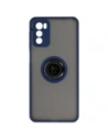 Hurtownia GSM - Etui z uchwytem na palec Bizon Case Hybrid Ring do Motorola Moto G42  przydymione z granatową ramką - BIZ534 - {ean13} - Hurt