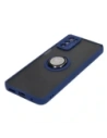 Wholesale Bizon Case Hybrid Ring Motorola Moto G42  smoky with a navy blue frame - BIZ534 - {ean13} - Hurt