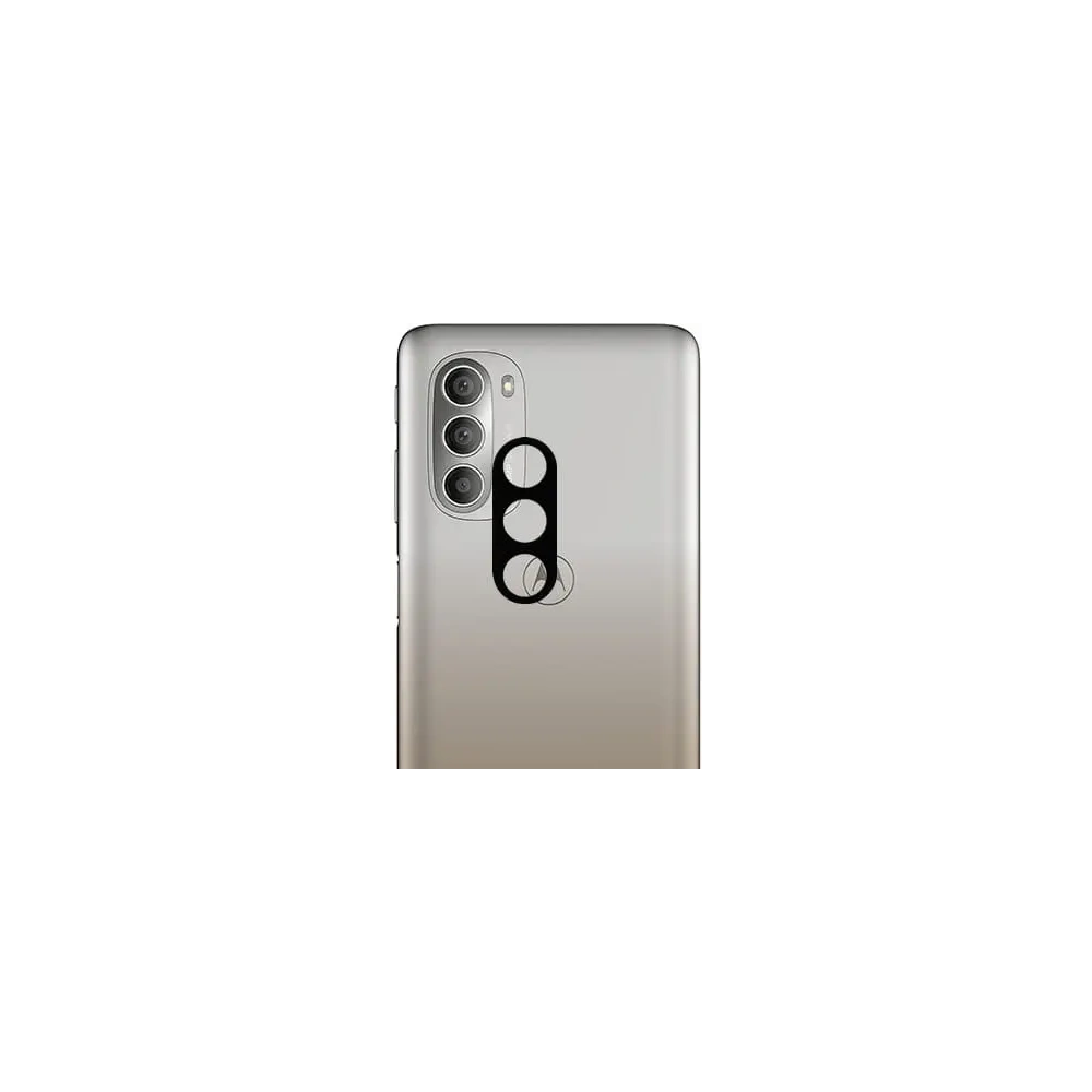 Hurtownia GSM - Bizon Glass Edge edzett üveg - [2 Csomag] + lencsevédő Moto G51 5G fekete - BIZ535 - {ean13} - Hurt