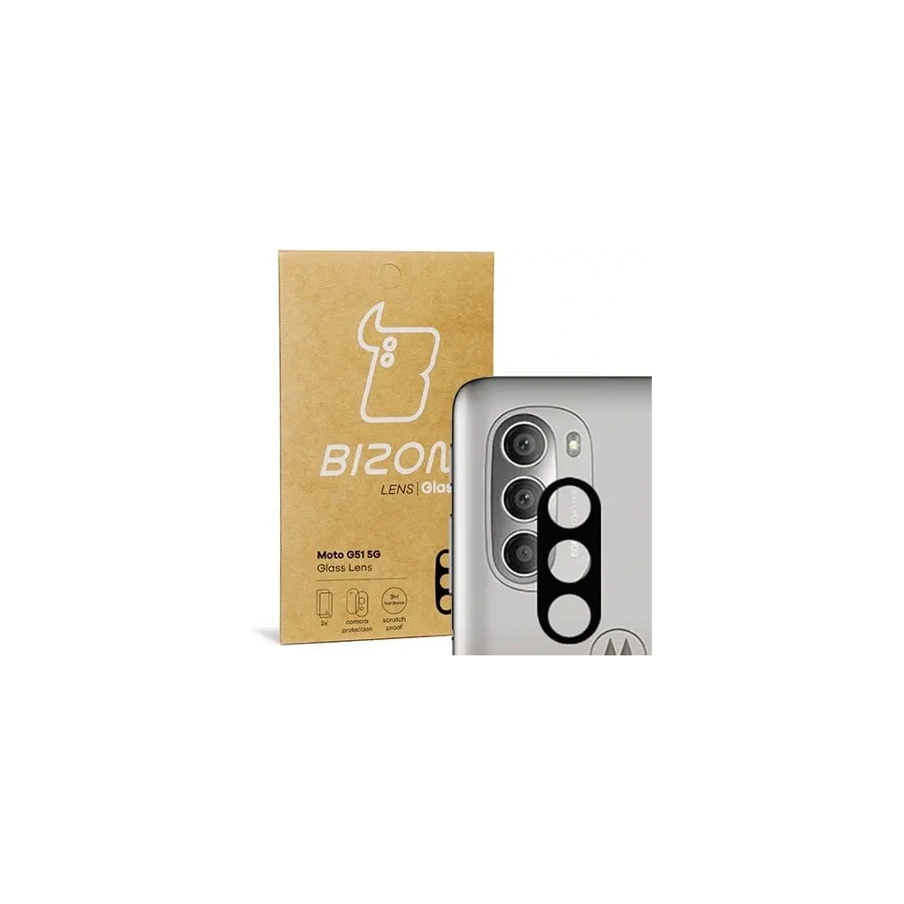 Hurtownia GSM - Bizon Glaslinse Moto G51 5G [2 PACK] - BIZ536 - {ean13} - Hurt