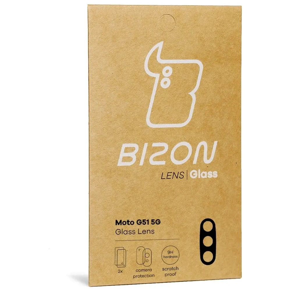 Hurtownia GSM - Bizon Glaslinse Moto G51 5G [2 PACK] - BIZ536 - {ean13} - Hurt