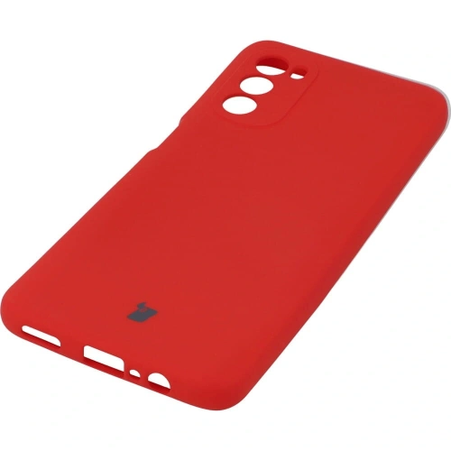 Etui Bizon Case Silicone do Moto G52 / G82 czerwone