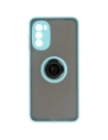 Hurtownia GSM - Bizon Case Hybrid Ring Motorola Moto G52 / G82 rauchig mit einem hellblauen Rahmen - BIZ540 - {ean13} - Hurt