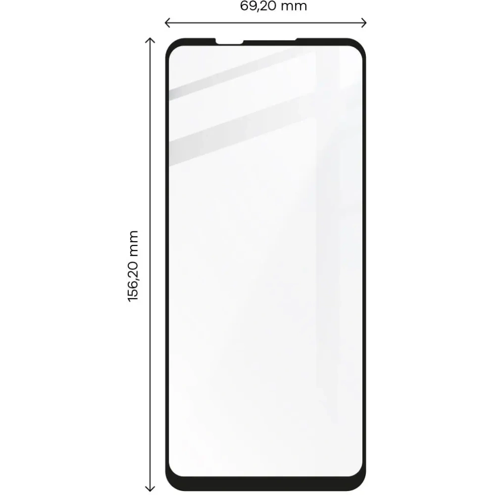Hurtownia GSM - Bizon Glass Edge Motorola Moto G62 5G fekete - BIZ544 - {ean13} - Hurt