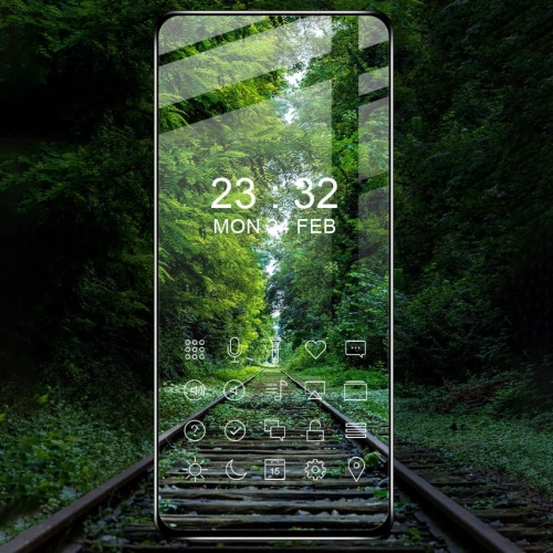 Szkło hartowane Bizon Glass Edge do Motorola Moto G62 5G czarne