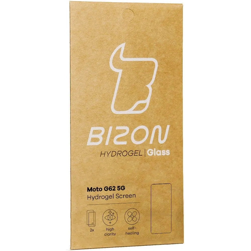 Wholesale Bizon Glass Hydrogel Moto G62 5G [2 PACK] - BIZ545 - {ean13} - Hurt